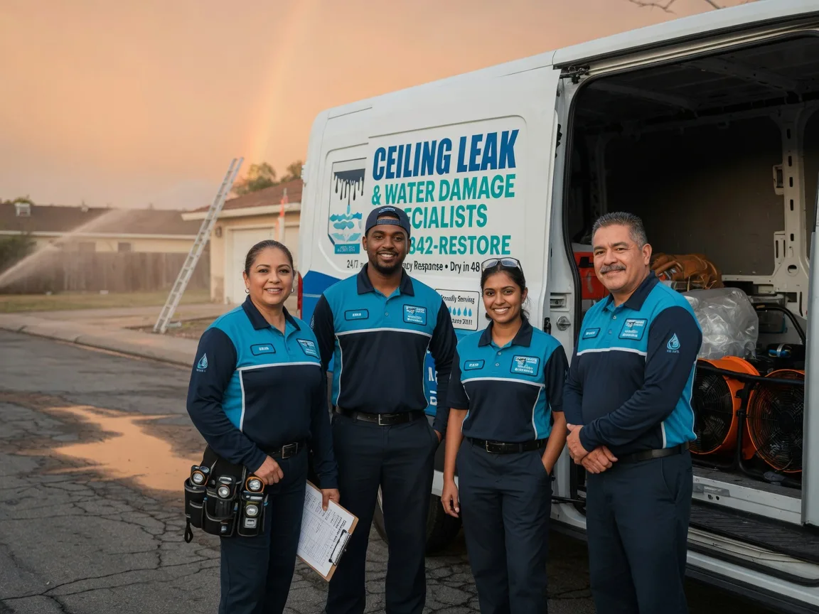 Ceiling Leak Cleanup company in Preston, MN